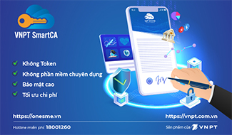 Dịch vụ chứng thực chữ ký số công cộng theo mô hình ký số từ xa VNPT SmartCA